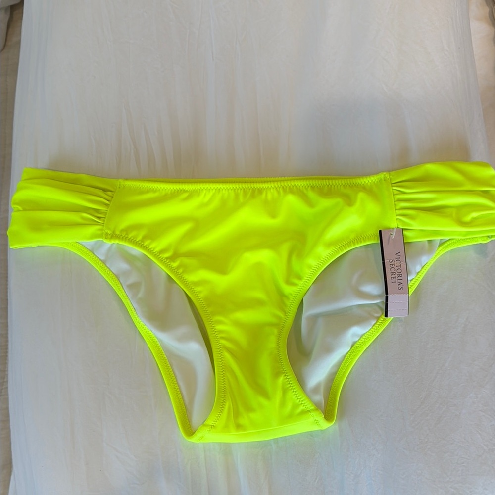 NWT Victoria's Secret Bright Neon Bikini Bottom